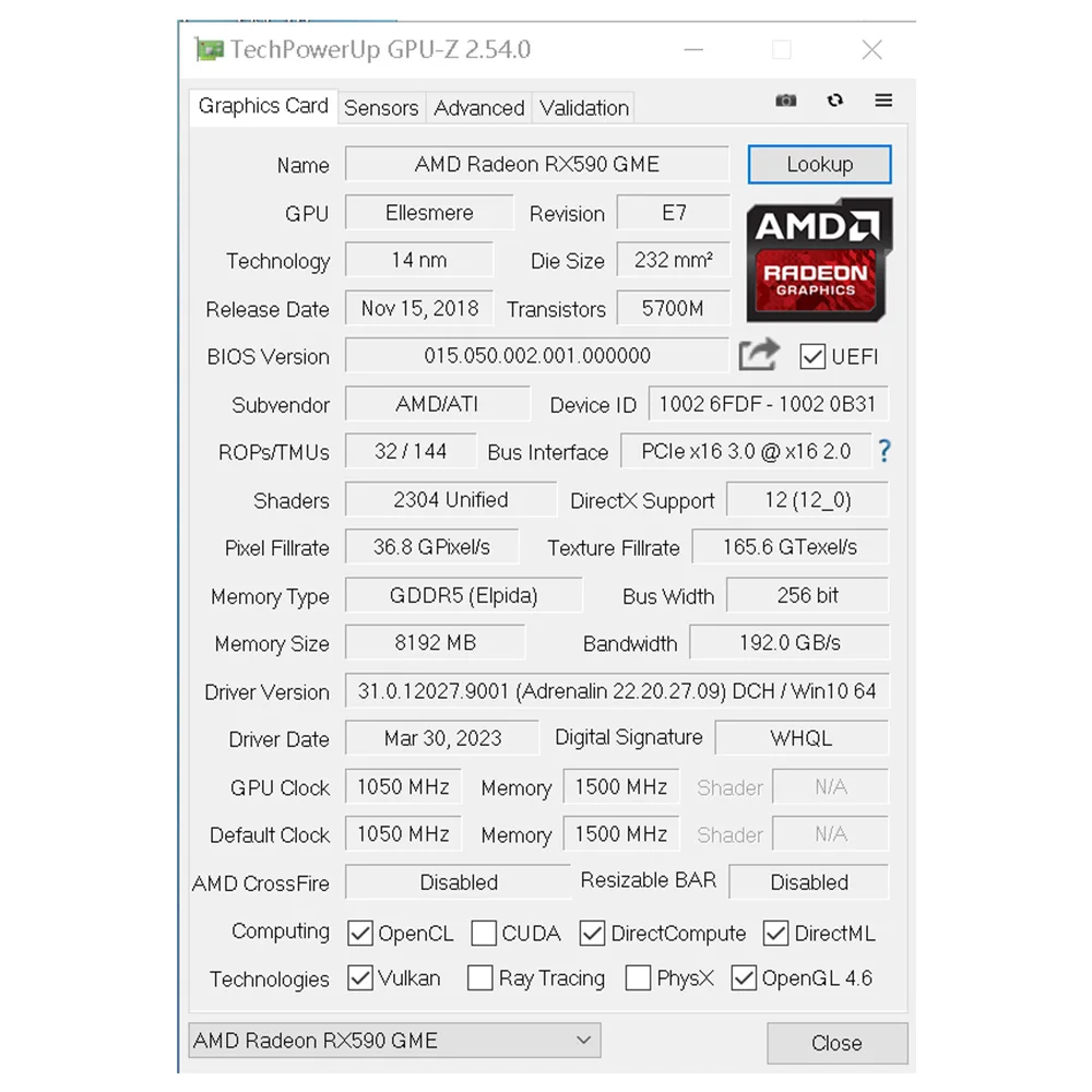 SOYO AMD RX 590 8GB Placa De Video Gaming Graphics Card GDDR5 256Bit PCI Express 3.0 ×16 6Pin Radeon GPU rx590 Series - Image 6